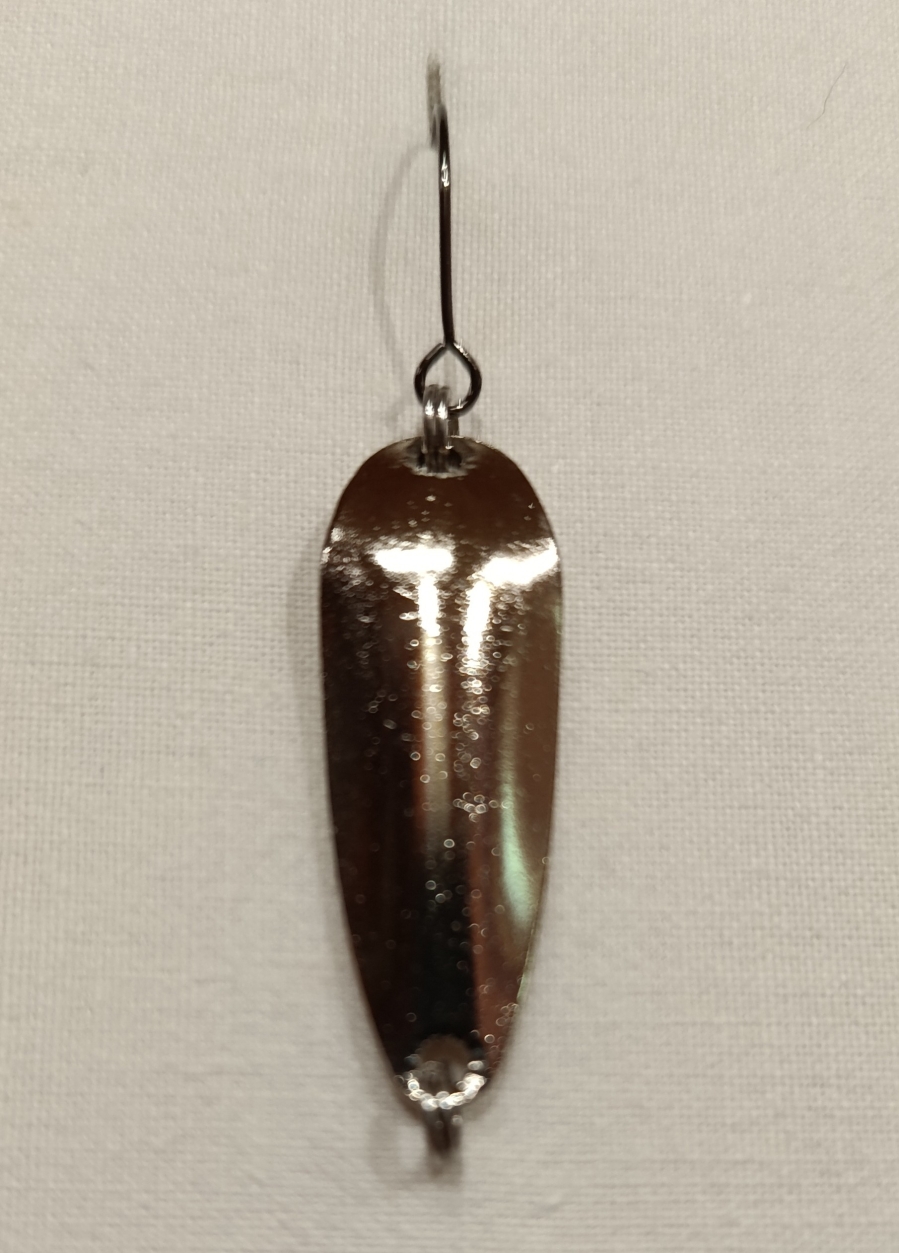 Třpytka Heavy stříbrná 3,6 cm S | náhled