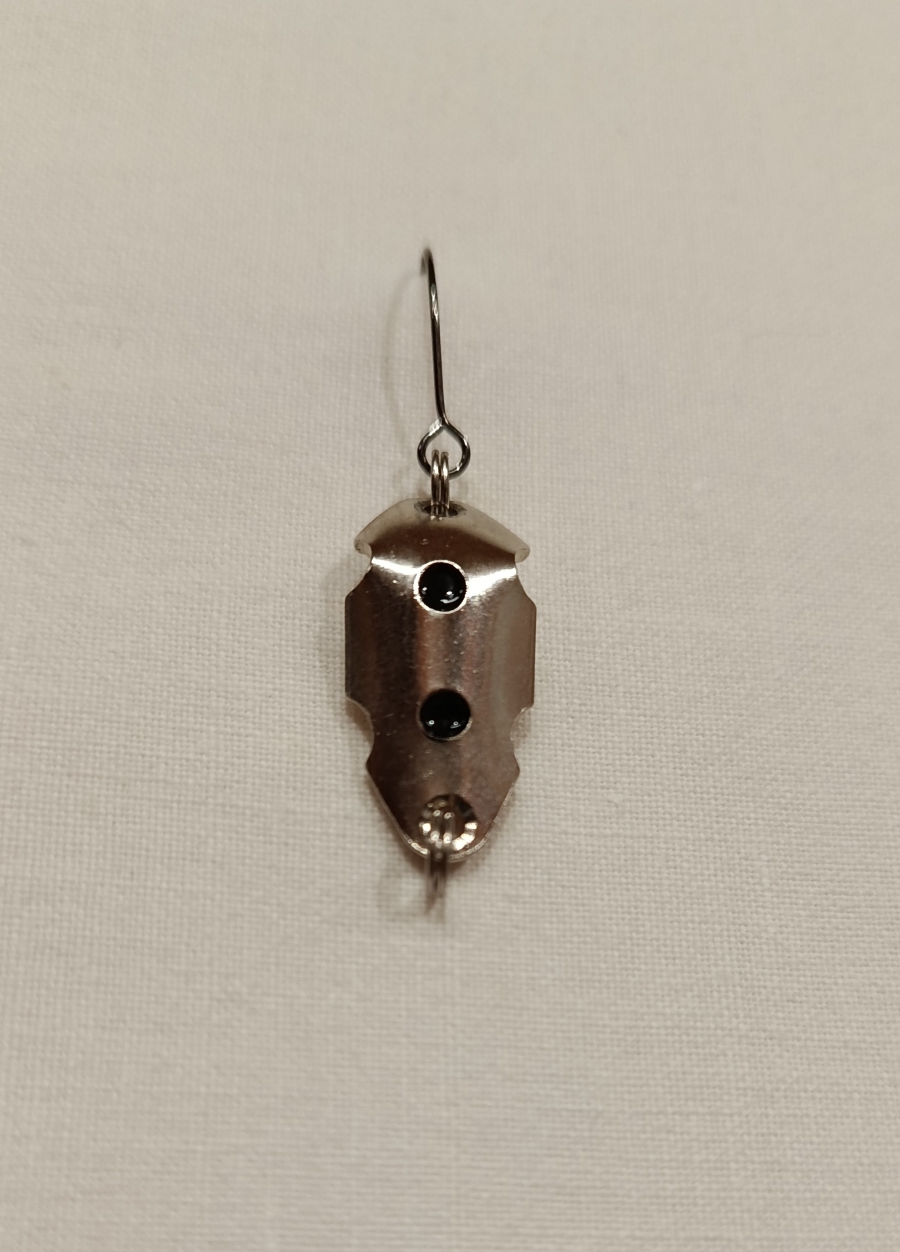 Třpytka Vanpla ORIGINAL stříbrná 2,5 cm SB | náhled