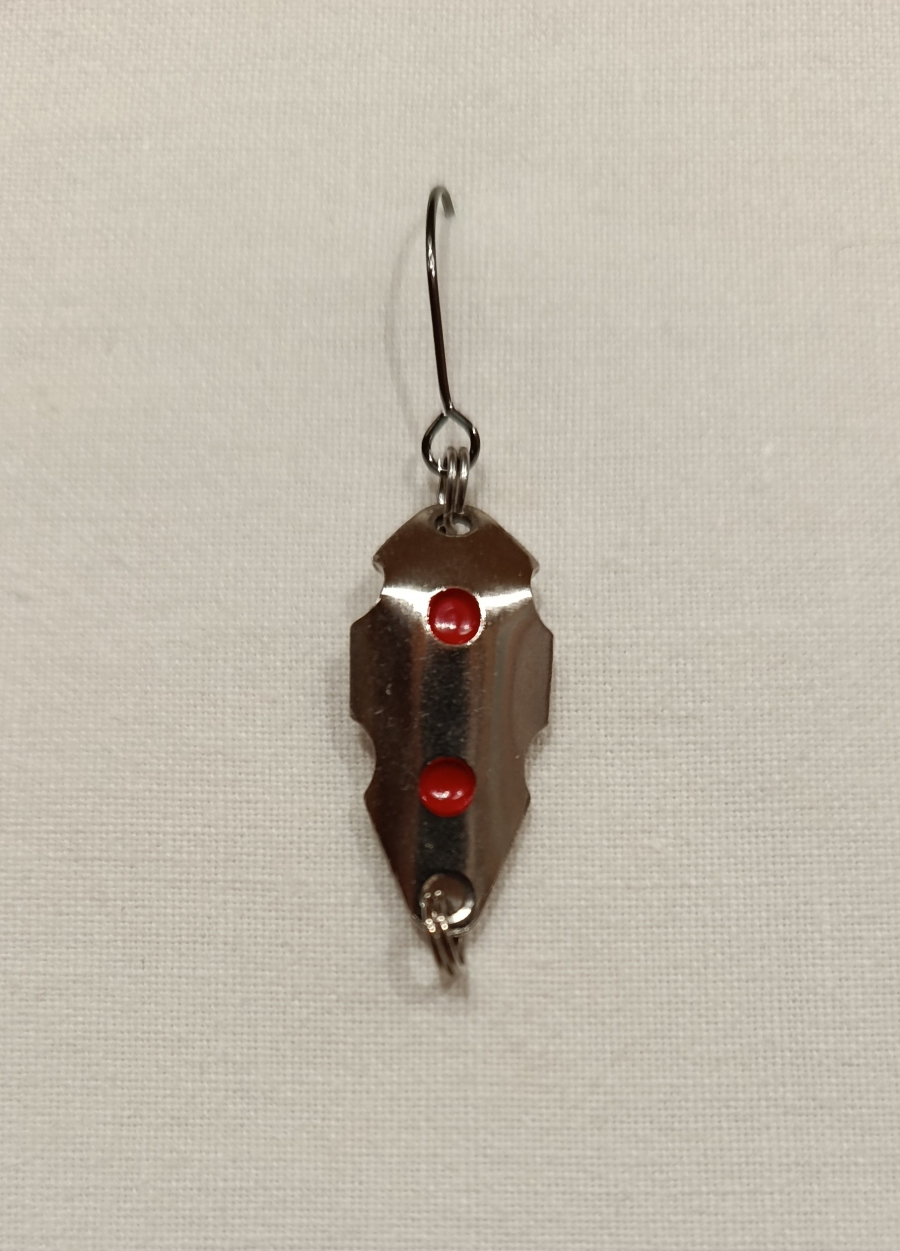 Třpytka Vanpla ORIGINAL stříbrná 2,5 cm SR | náhled