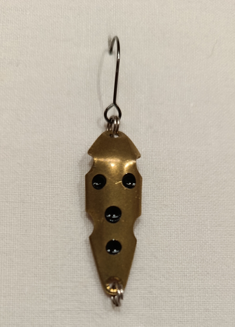 Třpytka Vanpla ORIGINAL zlatá 3,5 cm GB | náhled